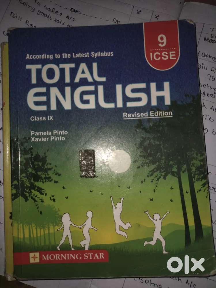 Total English , ML Aggarwal math book for class 9th
