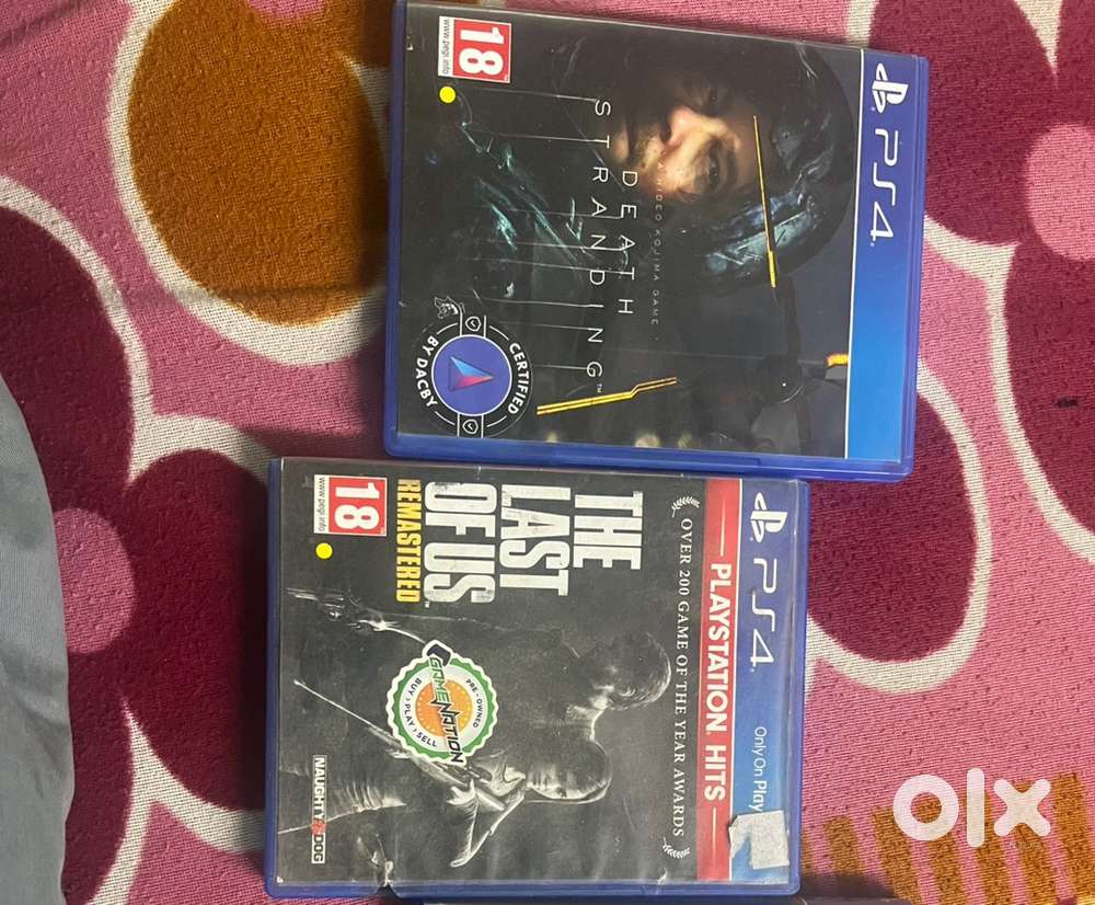 Last of us and death stranding (ps4)