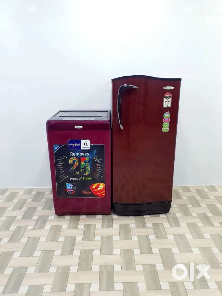 Used Washing Machine & Fridge – Well Maintained, Working Perfectly