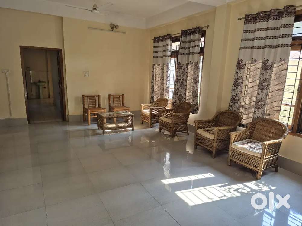 Specious drawing and dining 3 bed room 2 bath room modular kitchen