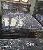 Brand new queen size bed without storage With mattress in wholesale p