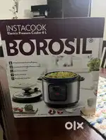 Borosil Instacook 6L Electric Stainless Steel Pressure Cooker