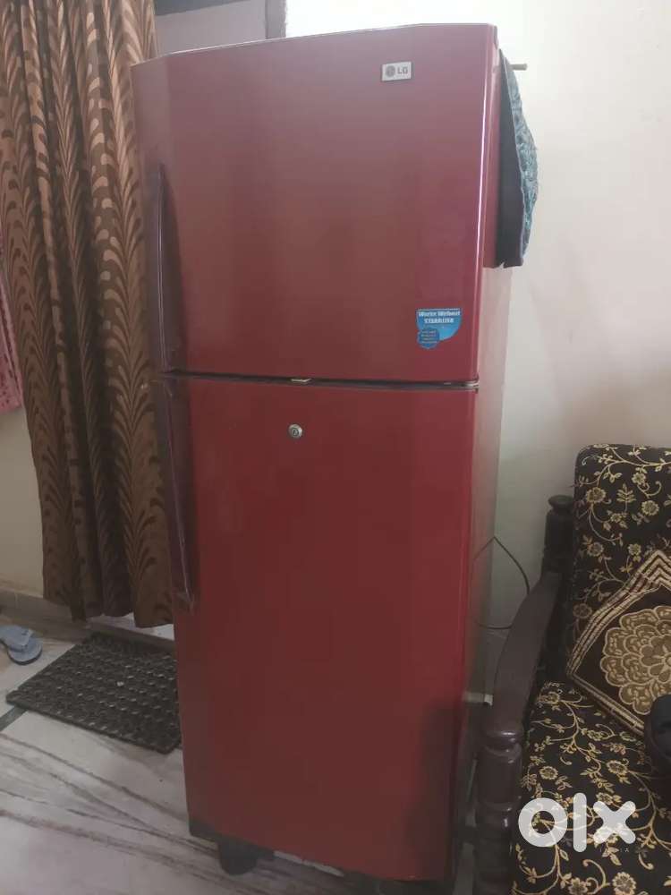 LG 240 litre Maroon Colour Double door Fridge