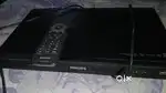 Branded Philips dvd player black colour with good working condtion