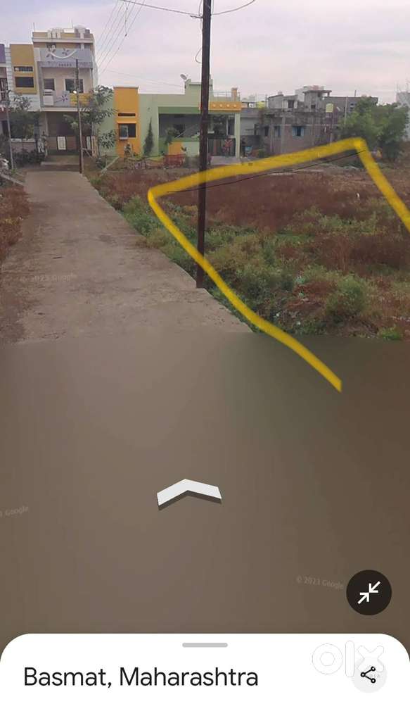 Plot for sale in Basmat Total plot area 1291*2=2582