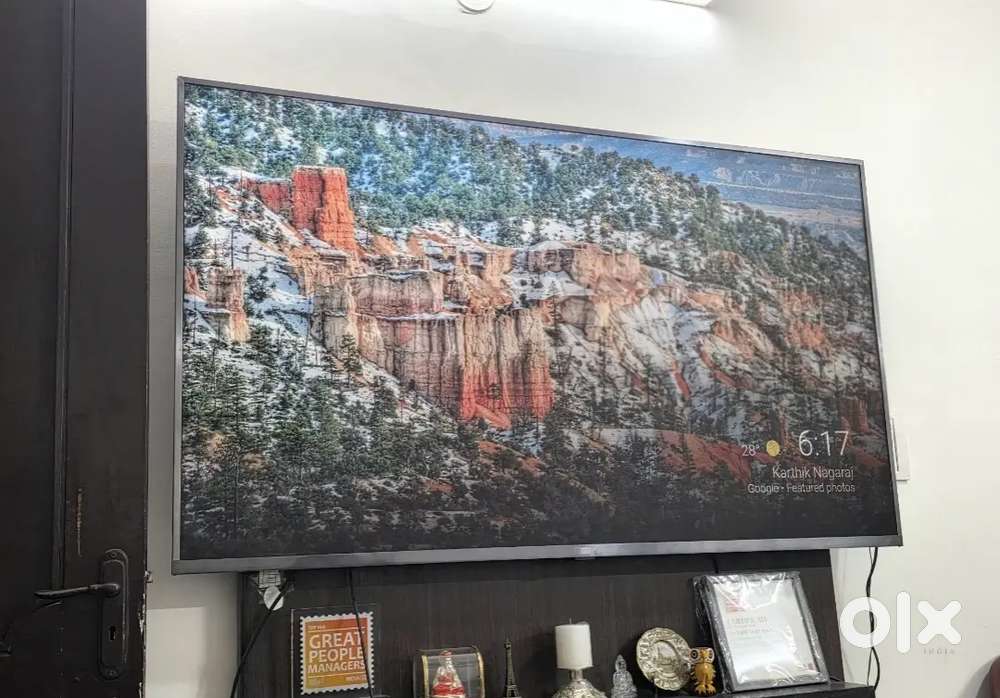 MI 65-Inch Smart TV – Excellent Condition  4K  ANDROID Voice Remote