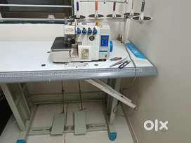 5 thread overlock machine
