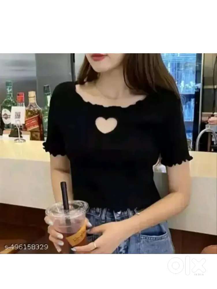 Women Top round neck