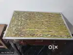 Takewood Table and Plastic cupboard