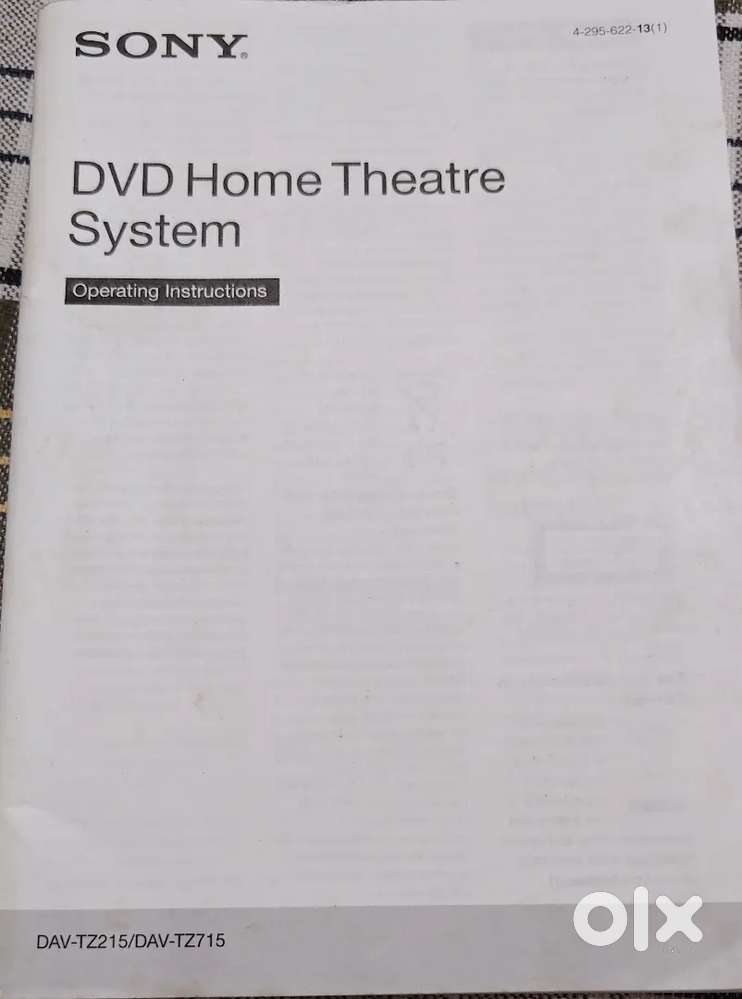 Sony DVD Home Theatre System