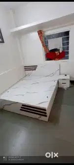 Brand new queen size double bed semi storage available at factory