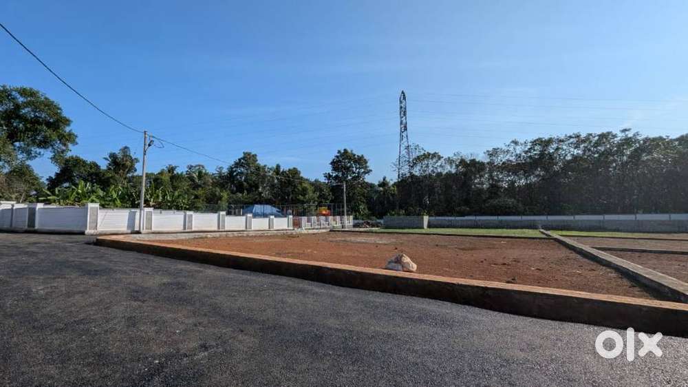 Koratty town near 5 to 10 cent villa plots  park  open gym  free Reg.