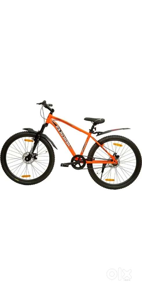 Deadpool HT DX2 27.5T Neon Orange Matt with Whi 27.5 T Mountain Cycle