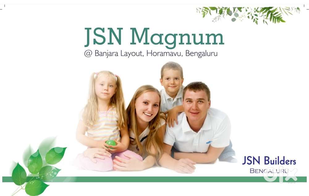 2&3 BHK  BBPM Approved  Flats for sale @ Banjara Layout Horamavu