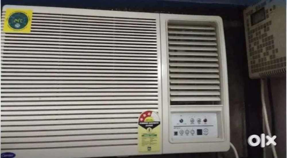 Carrier window Air conditioner 1.5 ton with stabilizer.