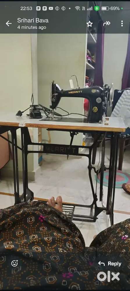 Merritt tailoring machine only 26 month