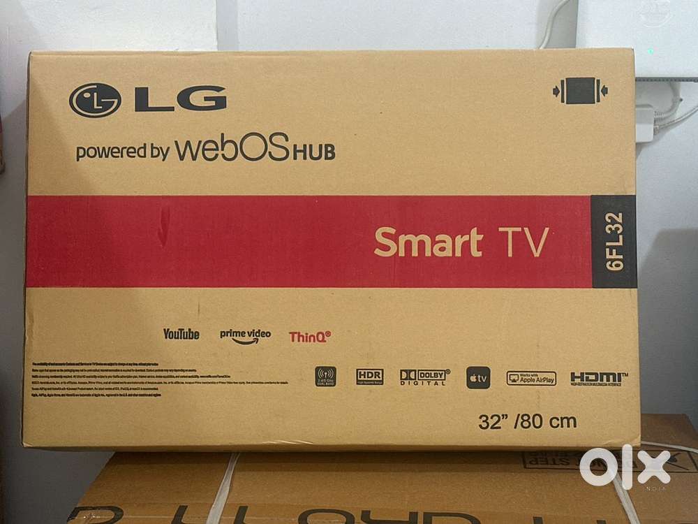 32 lg webOS 80 cm model 6FL32 seal pack with 1 year warranty onsite