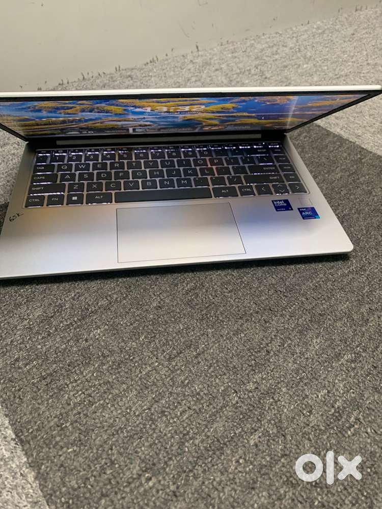 Hp laptop /intel(R) Core(TM)ultra 7 /16GB RAM/512GB SSD/Less used