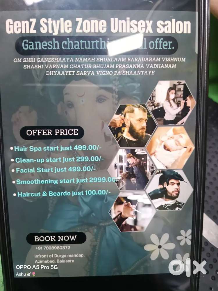 Hair cut staf nd make up artist