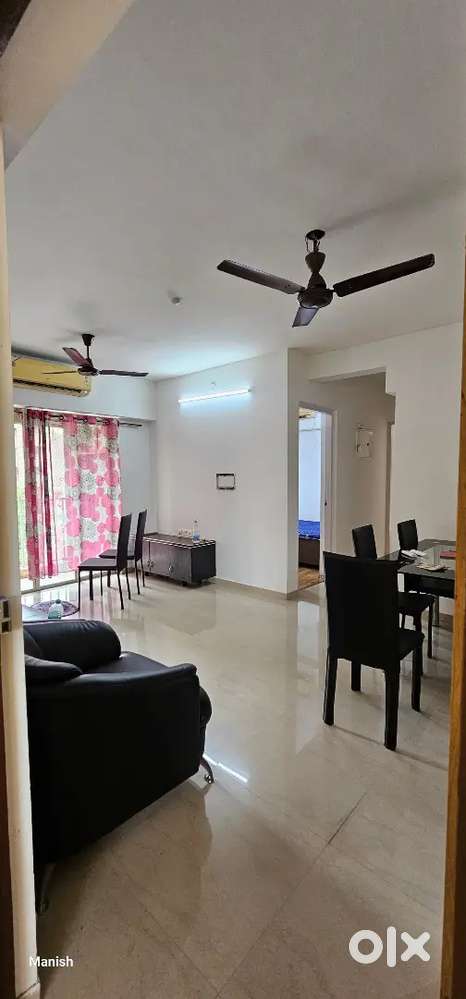 2 bhk furnished flat available for rent in casa Rio palava city lodha