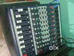 Full dj sound setup box with mic ,DD3T