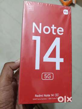 Redmi note 14 5g Brand new 8/256 GB