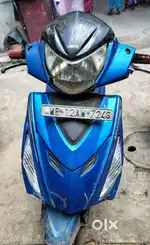 Hero maestro Edge 110cc)in blue colour