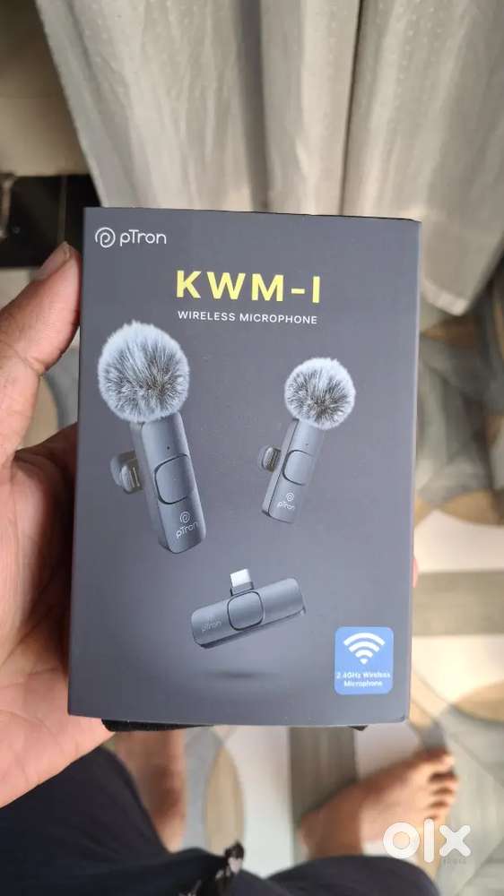 Brand new PTRON WIRELESS MIC for youtube insta