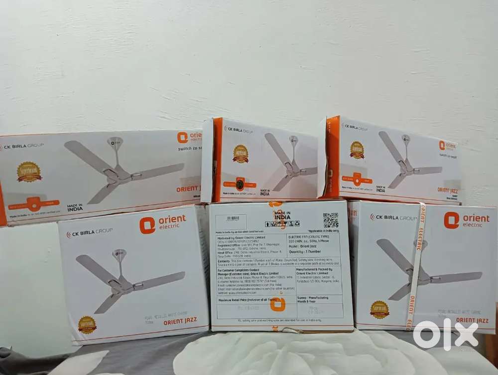 New 36 inch orient decorative celling fan 5 pc