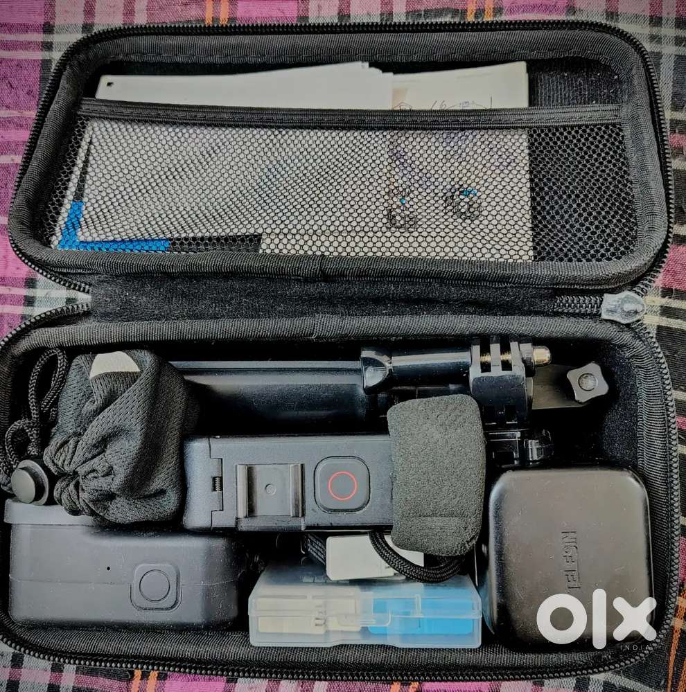 GoPro Hero 10, Media Mod, 3 battery+Charger, Sony mic & all accesories