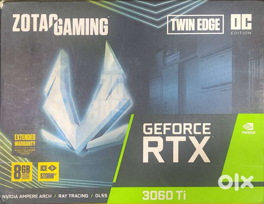 Zotac RTX 3060 Ti Twin Edge OC 8Gb GDDR6