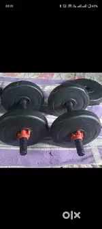Gym dumbbells