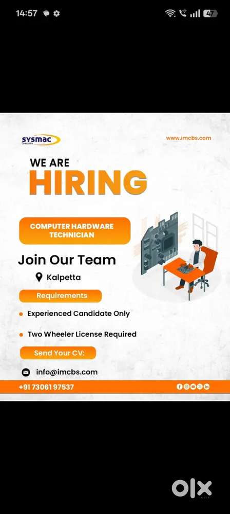 Computer Hardware Tecnician