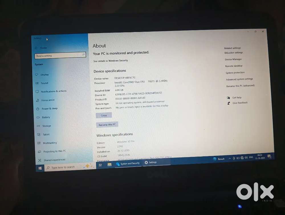 Laptop windows 10 selling