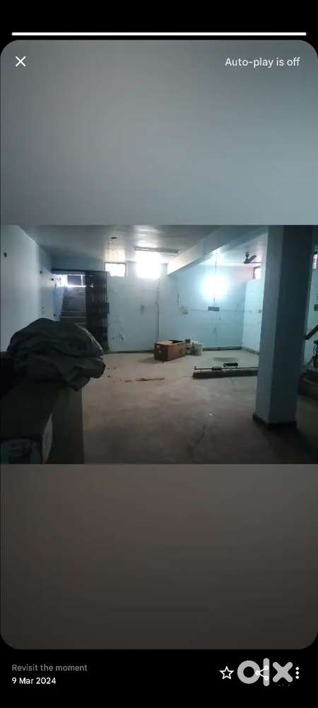 Basement floor for rent