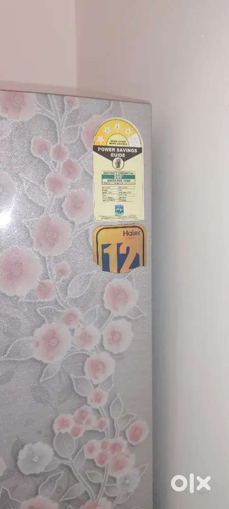 Haier double door freeze chair table