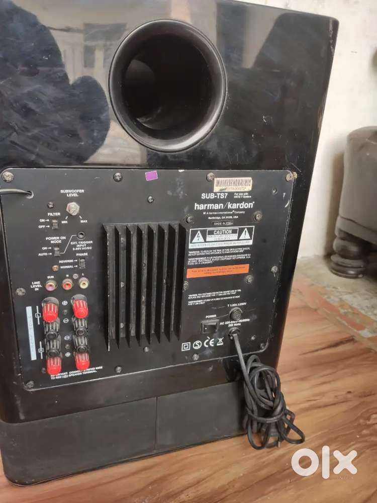 Harman kardon Active subwoofer  Not working