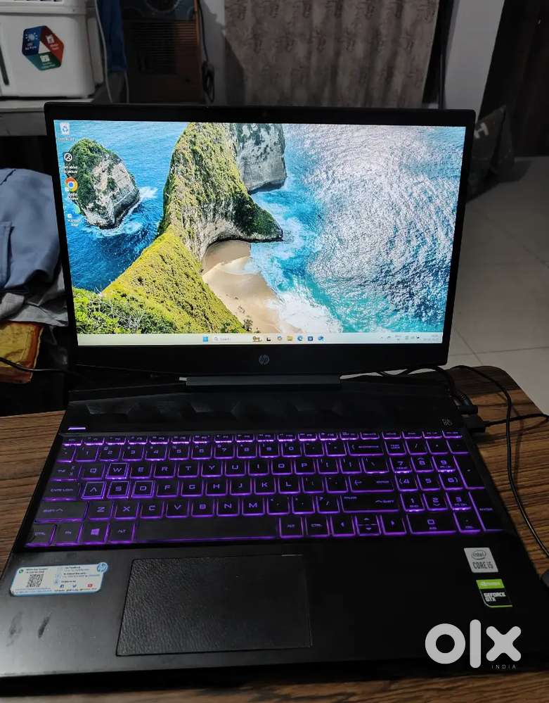 HP Pavilion Gaming Laptop Intel i5 10th Gen GTX 1650Ti 4GB Graphics