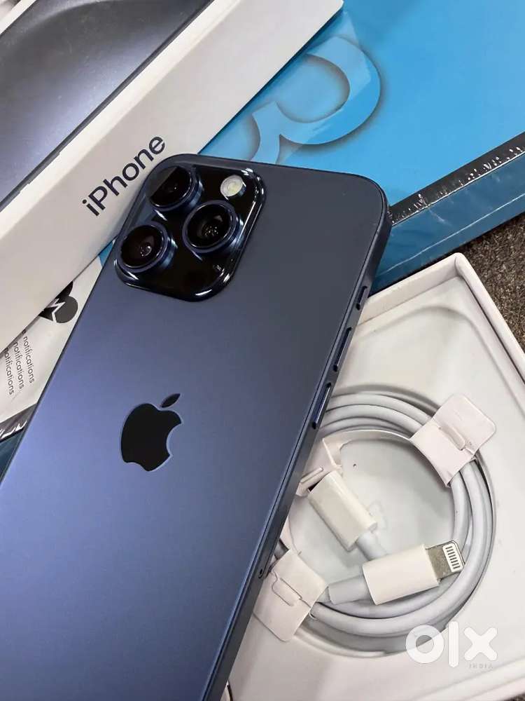 IPhone 15 pro blue colour fixed rate will give festival sale price