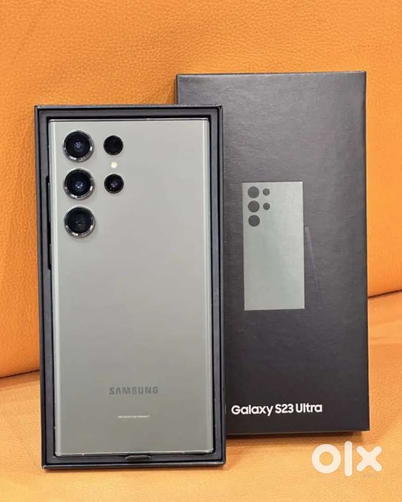 Samsung galaxy S23 ultra 5G 12/256gb  black colour2 month used mobile