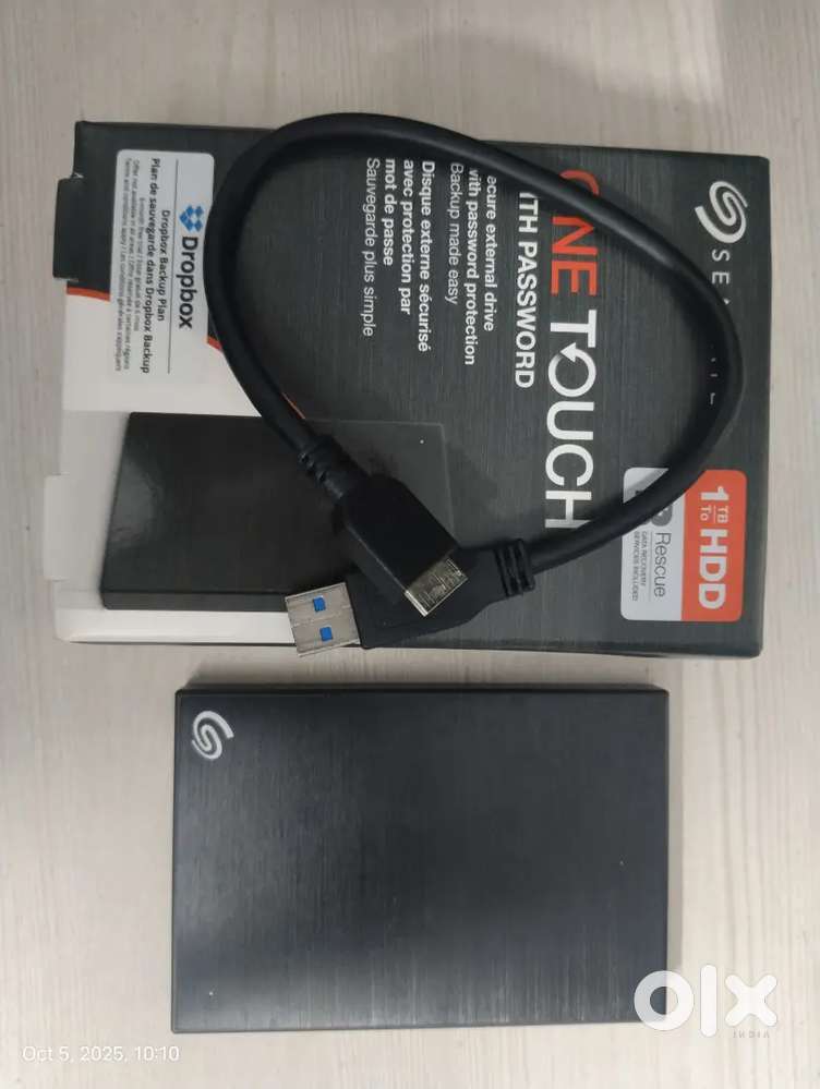 Seagate 1TB external HDD