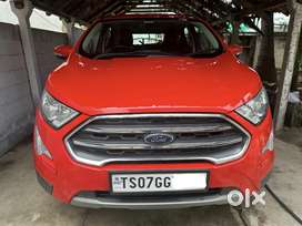 Ford Ecosport 2018 Diesel Good Condition Telangana Registration