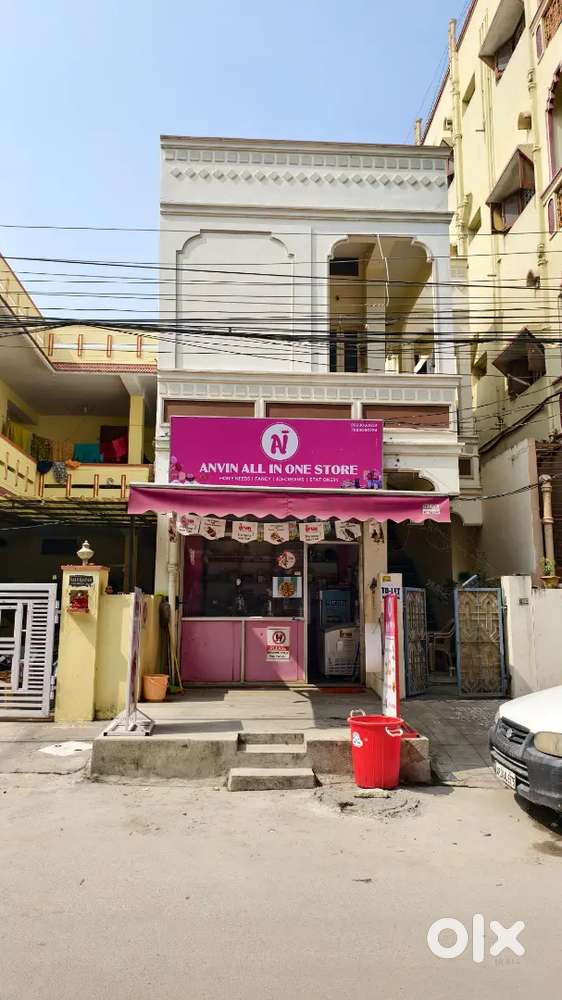 Shop for sale with material