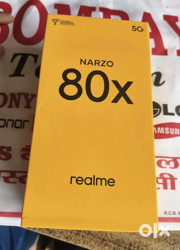 REALME NARZO 80X  ( Model number RMX3944
