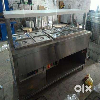 Used commercial restaurant kitchen equipment ss tables ss rack ss sink