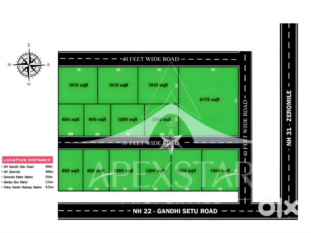 RERA Approved घर बनाने लायक premium Plot
