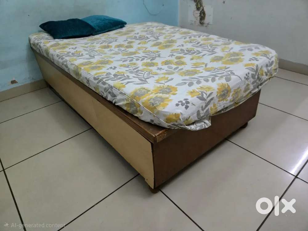 Single box bed diwan without matress