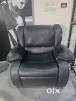Black Single seater sofa