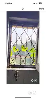 Single hall type room with kitchen attach