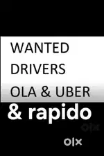 Wanted driver ola uber rapido